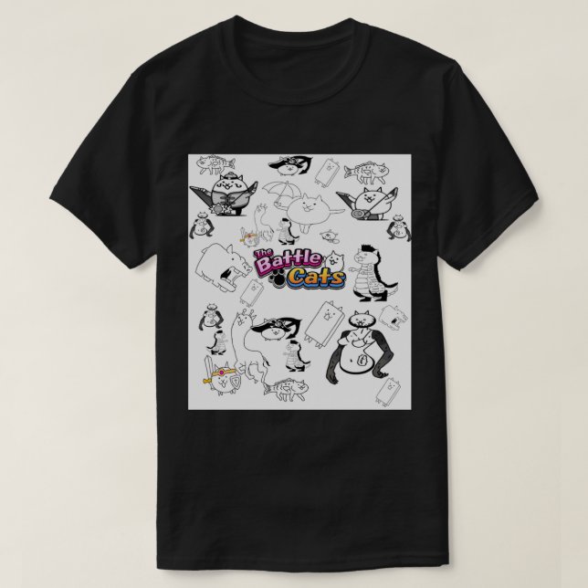 Battle cats mobile games    T-Shirt (Design Front)