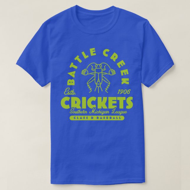 Battle Creek Crickets T-Shirt (Design Front)