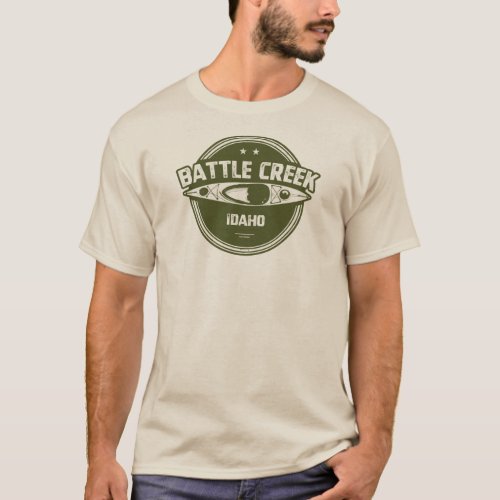 Battle Creek Wild And Scenic River Idaho Kayaking T_Shirt