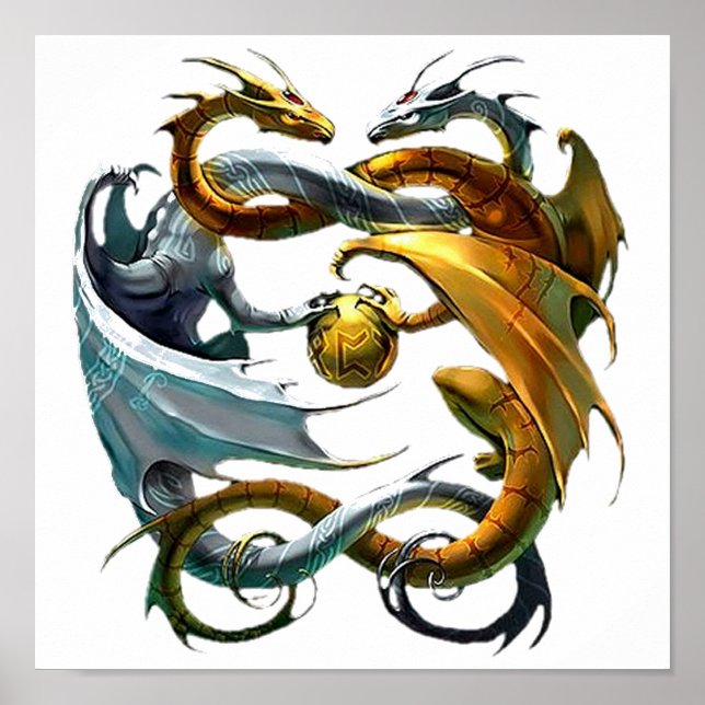 Battle Dragons Poster (Front)