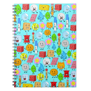 battle for dream island pattern notebook
