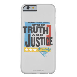 Battle for Truth &amp; Justice Barely There iPhone 6 Case