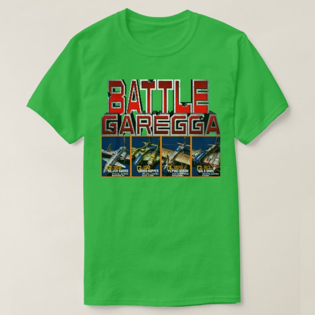 Battle Garegga T-Shirt (Design Front)