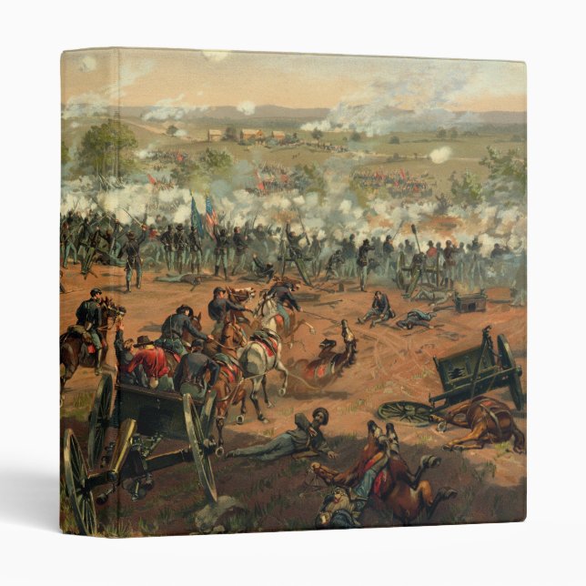 Battle Gettysburg Hancock at Gettysbug Thulstrup Binder (Front/Spine)