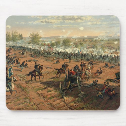 Battle Gettysburg Hancock at Gettysbug Thulstrup Mouse Pad