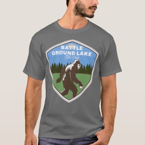 Battle Ground Lake State Park Washington WA Bigfoo T_Shirt