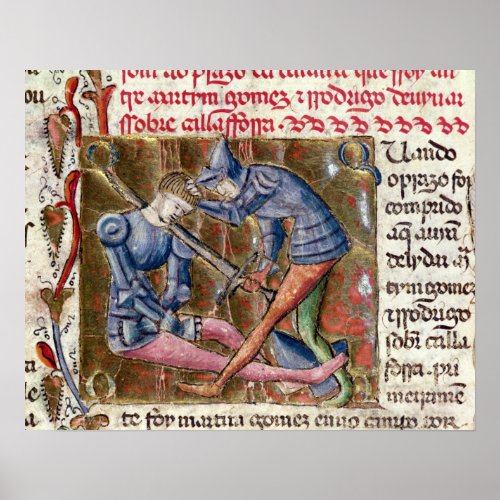 Battle Martin Gomez El Cid  Chronicles of Poster