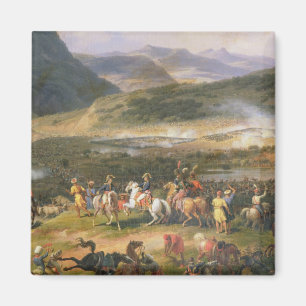 Battle Mount Thabor, detail Napoleon and his Magnet