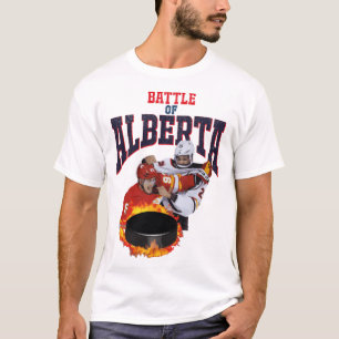 Battle Of Alberta Hockey T-Shirt