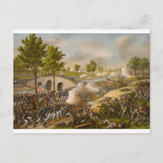 Battle of Antietam--Army of the Potomac Postcard