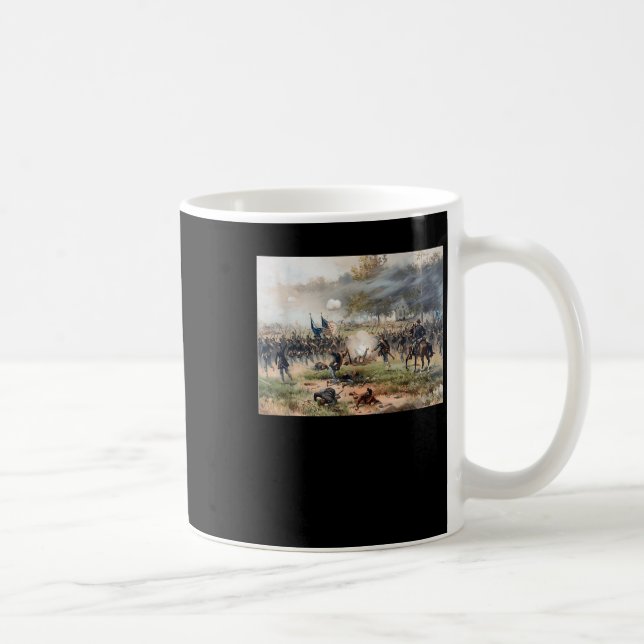 Battle Of Antietam - Civil War  Coffee Mug (Right)