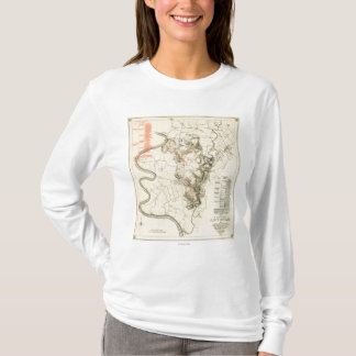 Battle of Antietam - Civil War Panoramic Map 4 T-Shirt
