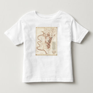 Battle of Antietam - Civil War Panoramic Map 5 Toddler T-shirt