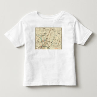 Battle of Antietam - Civil War Panoramic Map 7 Toddler T-shirt