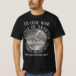 BATTLE OF ANTIETAM US CIVIL WAR BURNSIDE BRIDGE T-Shirt