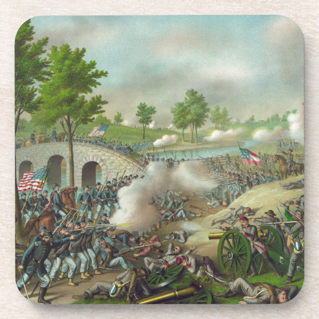 Battle of Antitam Coaster (Front)