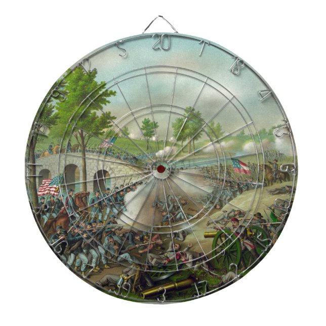 Battle of Antitam Dartboard (Front)