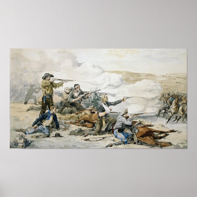 Battle of Beecher's Island Poster (Front)