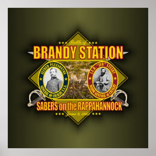 Battle of Brandy Station Poster