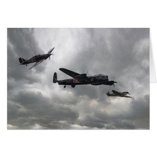 Battle of Britain Memorial Flight Cards (Front Horizontal)