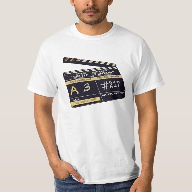 "Battle of Britain" movie clapperboard T-Shirt (Front)