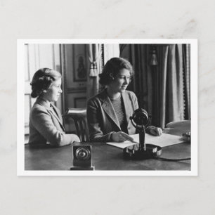 Battle of Britain & The Blitz: #35 Radio Debut Postcard