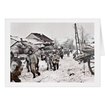 Battle of Bulge Troop Recon Card Battle of Bulge Troop Recon Card