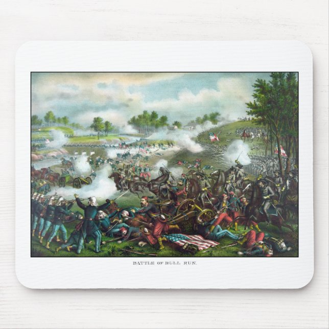 Battle Of Bull Run -- Civil War Mouse Pad (Front)