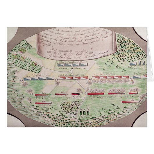 Battle of Camden, 1780 Cards (Front Horizontal)