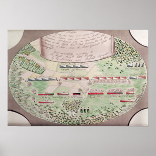 Battle of Camden, 1780 Poster