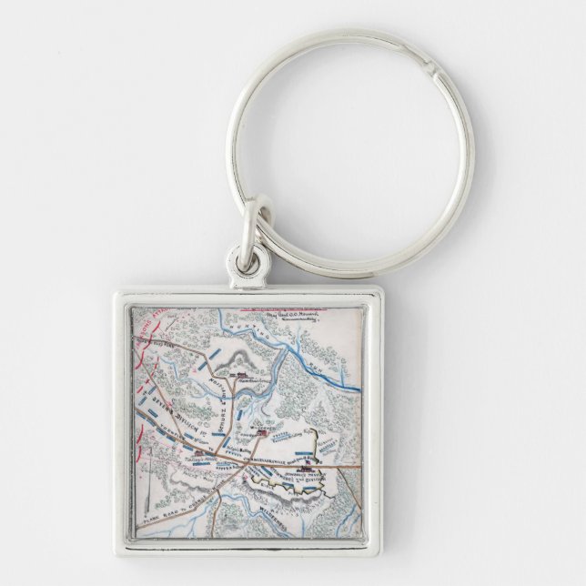 Battle of Chancellorsville 3 Keychain (Front)