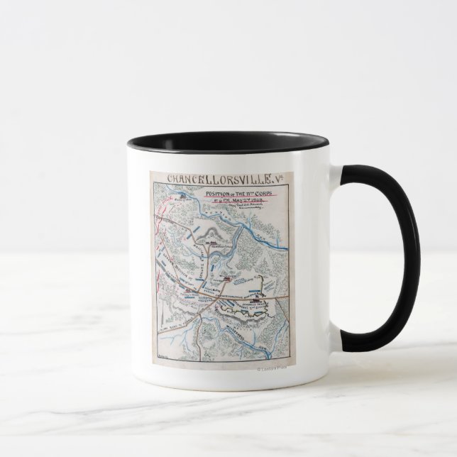 Battle of Chancellorsville 3 Mug (Right)