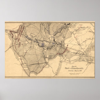 Battle of Chancellorsville 3 Poster