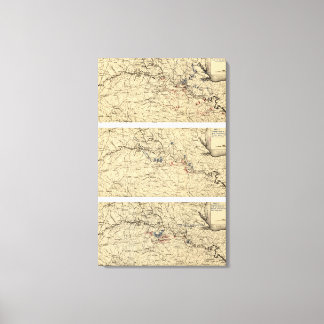 Battle of Chancellorsville Canvas Print