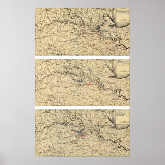 Battle of Chancellorsville Poster