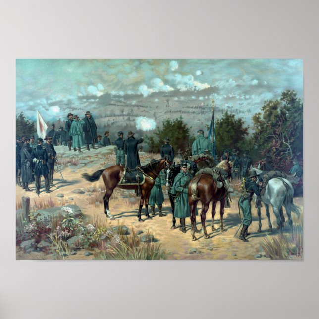 Battle Of Chattanooga - Missionary Ridge Poster (Front)