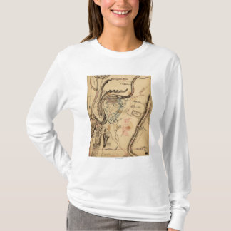 Battle of Chickamauga - Civil War Panoramic Map 4 T-Shirt