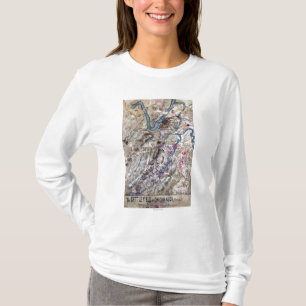 Battle of Chickamauga - Civil War Panoramic Map T-Shirt