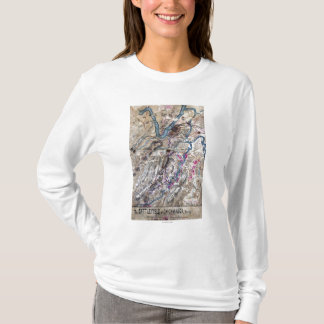 Battle of Chickamauga - Civil War Panoramic Map T-Shirt