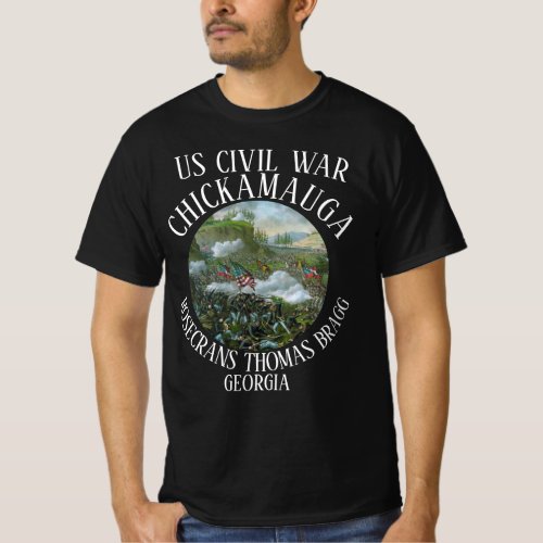 BATTLE OF CHICKAMAUGA US CIVIL WAR GEORGE THOMAS T_Shirt
