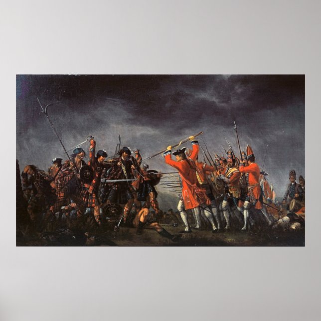 Battle of Culloden Poster (Front)