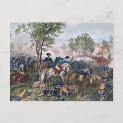 Battle of Eutaw Springs Postcard