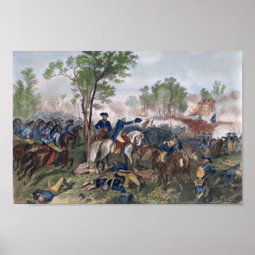 Battle of Eutaw Springs Poster