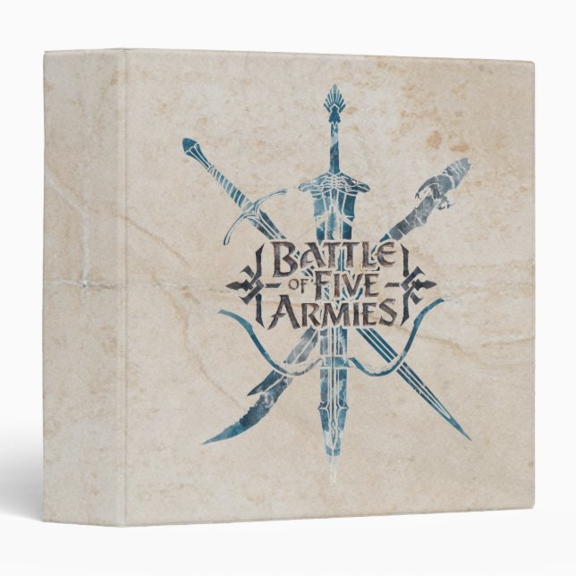 BATTLE OF FIVE ARMIES™ Logo 3 Ring Binder (Front/Spine)