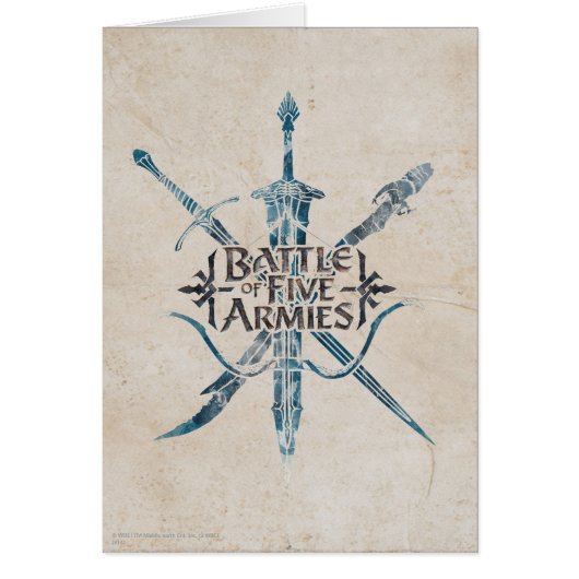 BATTLE OF FIVE ARMIES™ Logo Cards (Front)