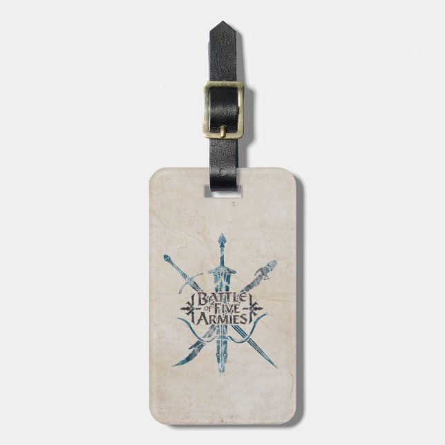 BATTLE OF FIVE ARMIES™ Logo Luggage Tag (Front Vertical)