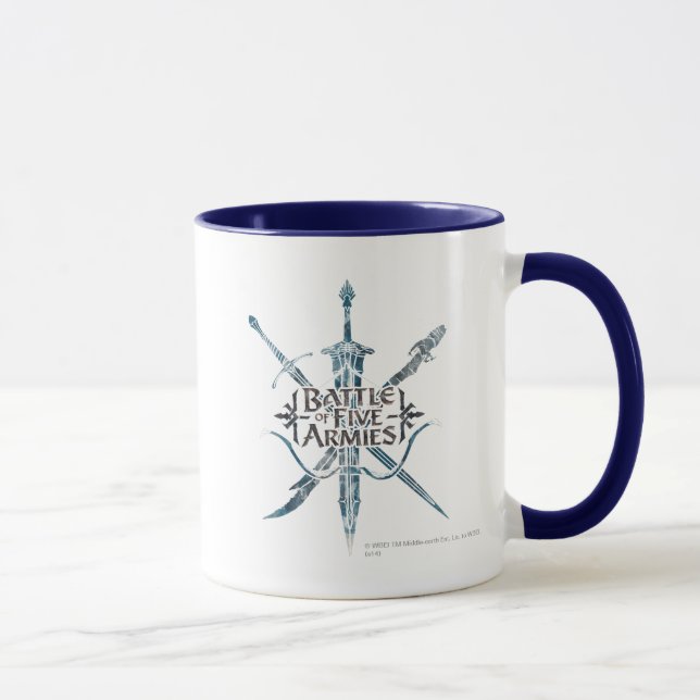 BATTLE OF FIVE ARMIES™ Logo Mug (Right)
