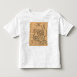 Battle of Fort Donelson - Civil War Panoramic Ma Toddler T-shirt