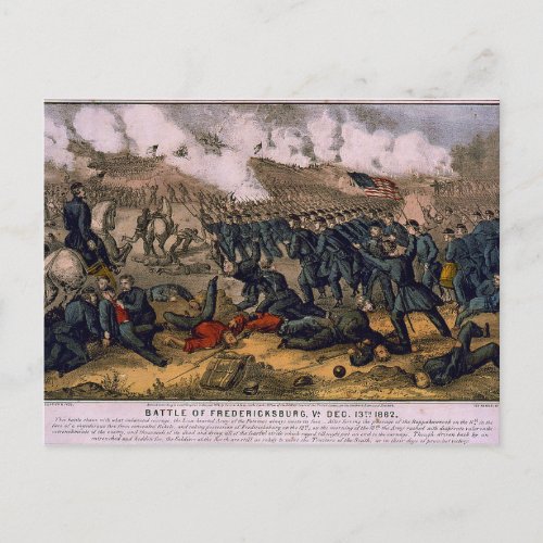 Battle of Fredericksburg Postcard