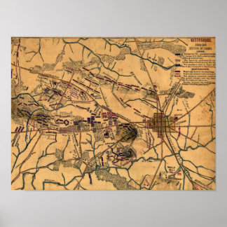 Battle of Gettysburg 10 Poster